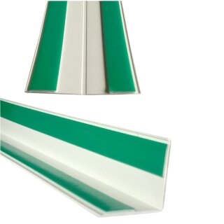 Flachleiste Kunststoff weiß selbstklebend 150m Rolle versch. Breiten  Fensterleiste Abdeckleiste Kunststoffleiste (30 mm)