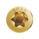 Spax Konstruktionsschrauben mit T-Star plus Senkkopf, galv. verzinkt gelb chromatiert 8,0 80 100
