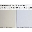 Werzalit Fensterbank Exclusiv Polarweis - Perlstruktur, Tiefe:  150 mm x Länge:  900 mm mit ABS Kante zweiseitig