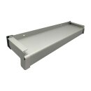 Aluminium Fensterbank silber EV1, Tiefe:  110 mm x...