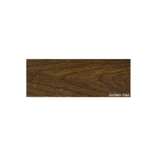 MUSTERSTÜCK Abdeckleiste Kunststoff selbstklebend 8 cm Golden Oak ohne Lippe 40 mm